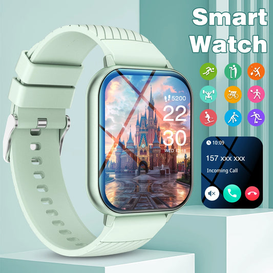 Smart Watch, Wireless Call/Dial, Multi-Sport Mode, Multiple APP Reminders, Suitable for Men and Women, Compatible with IPhone/An