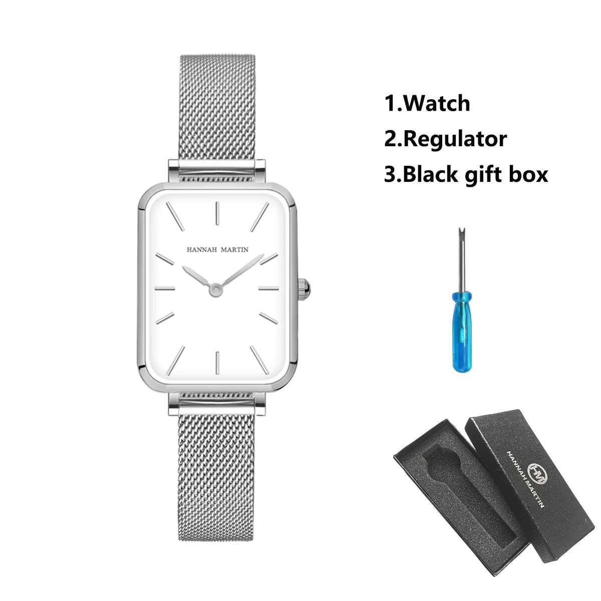 36mm New Women Watches US Local Shipping Rose Gold Black Simple Japan Quartz Ladies Stainless Steel Ultra Thin Waterproof Watch