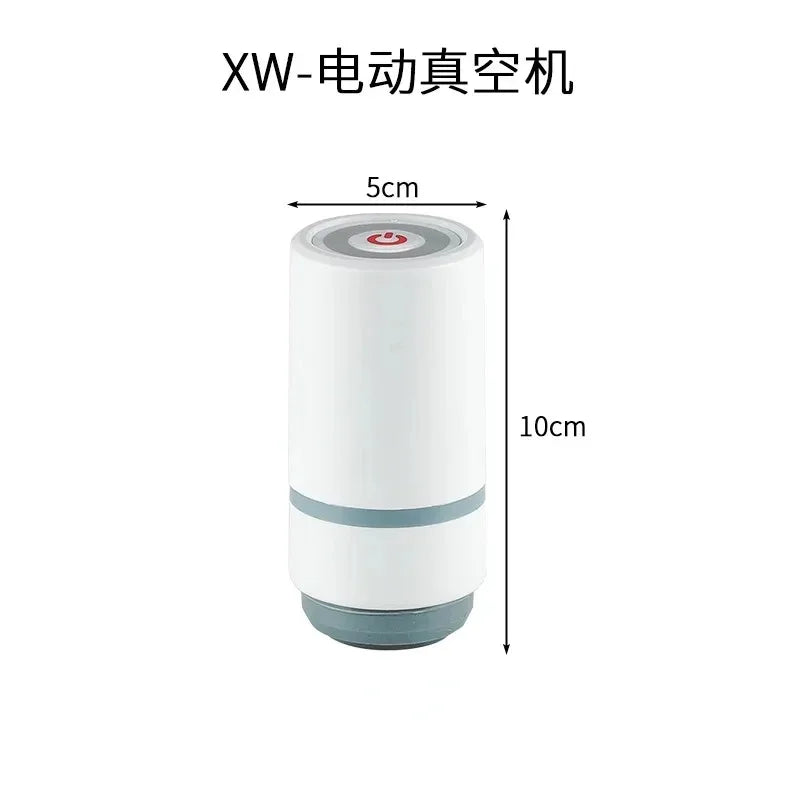 Vacuum Fresh-keeping Box Refrigerator Sealed Canister Microwavable Transparent Food Storage Container Kitchen Organizer Bento