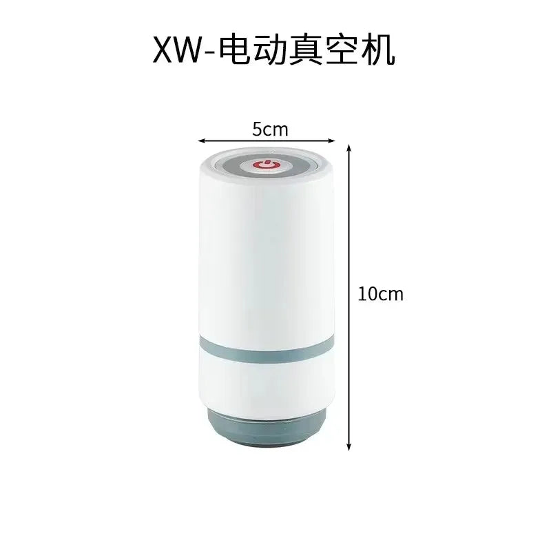 Vacuum Fresh-keeping Box Refrigerator Sealed Canister Microwavable Transparent Food Storage Container Kitchen Organizer Bento